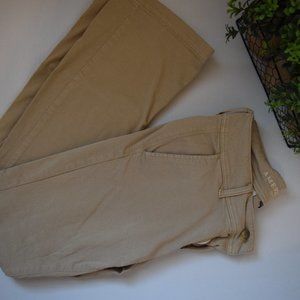 Women's Tan American Eagle Super Stretch X Pants